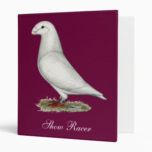 Show Racer White Binder (Front/Inside)
