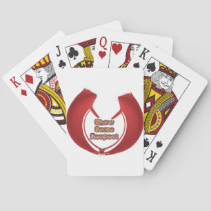 Show Some Respect Art Print Playing Cards