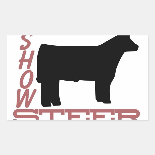 Show Steer Sticker (Front)