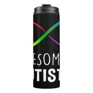 Show support for Autism and its acceptance with th Thermal Tumbler