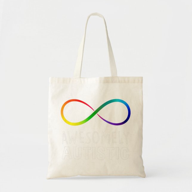 Show support for Autism and its acceptance with th Tote Bag (Front)