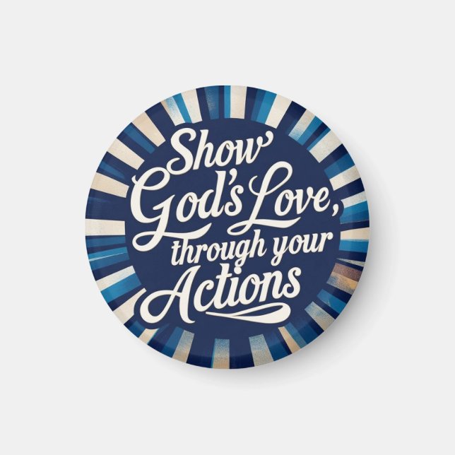 Show the world magnet (Front)