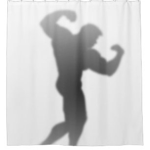 Show Time - Funny Bodybuilder Man Silhouette