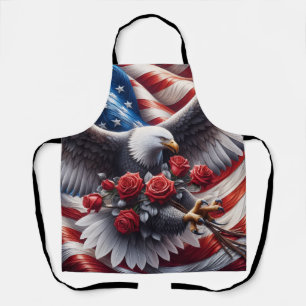 Show Your American Pride in the Kitchen! Apron