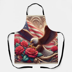 Show Your American Pride in the Kitchen! Apron