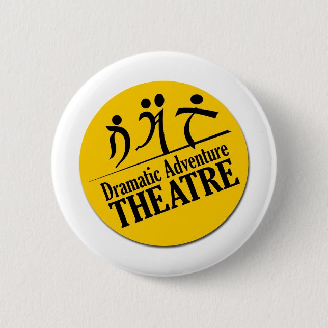 Show your DAT pride! 2 Inch Round Button (Front)