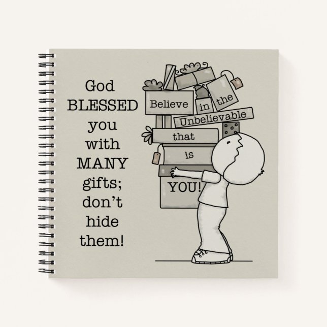 Show Your Gifts Notebook (Front)