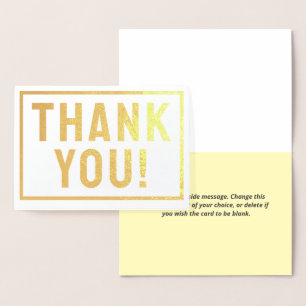 Show Your Gratitude with this Thank You Card