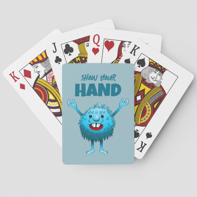 Show your hand Playing Cards (Back)