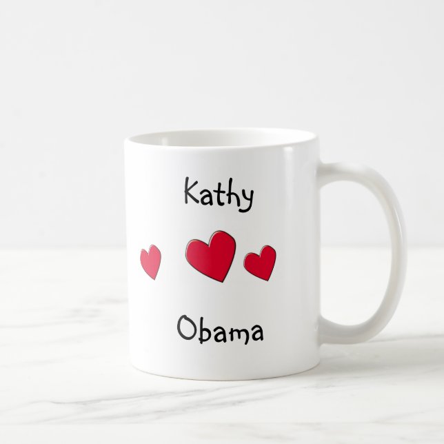Show your Obama Support mug (Right)
