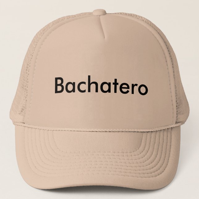 Show your passion with this Bachata hat (Front)