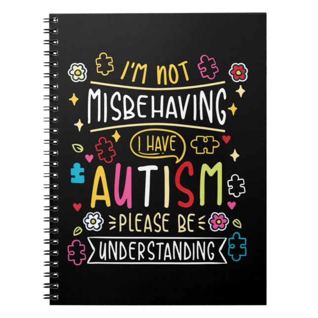 Show your support for a cause near and dear to you notebook (Front)