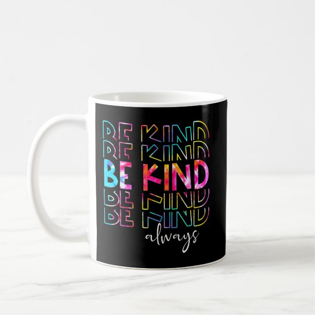 Show your support for Unity and Humanity. be human Coffee Mug (Left)
