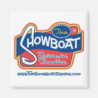 Showboat Drive in Refridgerator Magnet