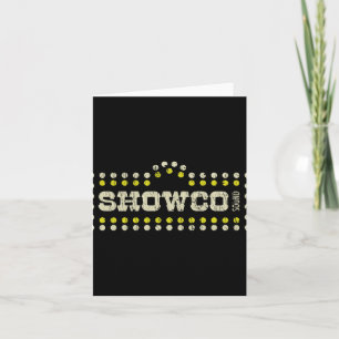 Showco Sound 1970 T Shirt  Card