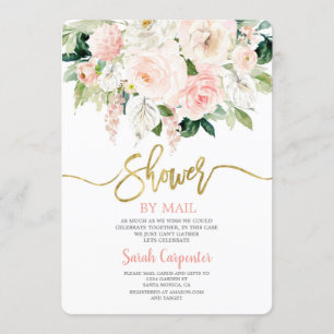 Shower by mail girl invitation