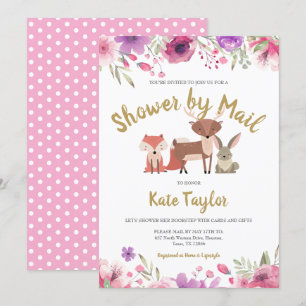 Shower By Mail Long Distance Sprinkle Invitation