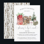 Shower by Mail | Winter Christmas Baby Shower Invitation<br><div class="desc">A baby shower by mail invitation perfect for those that live a long distance from loved ones. Winter has snuck up on us. And if you’re planning a baby shower for yourself or a loved one, why not utilize the season as inspiration. Invite your guests to your baby shower in...</div>