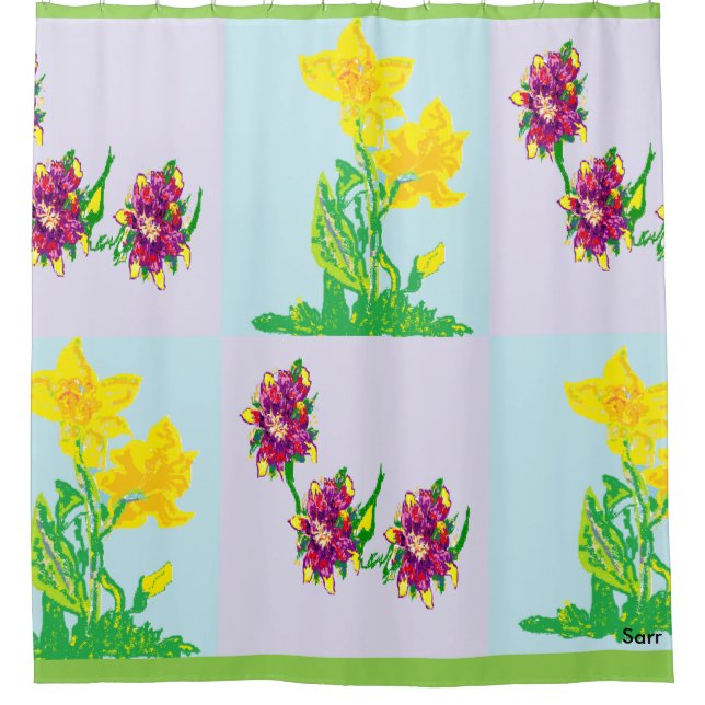 Shower Curtain $64.95 each Qty:  1 (Front)
