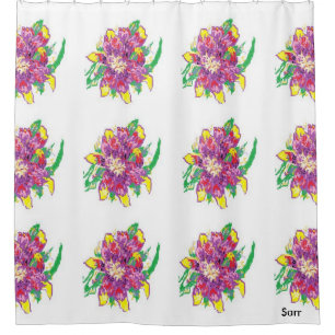 Shower Curtain Asiatic Lily