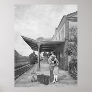 Shower Curtain Beijo em Obidos / Kiss in Obidos Poster