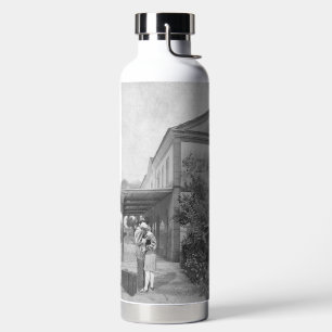 Shower Curtain Beijo em Obidos / Kiss in Obidos Water Bottle