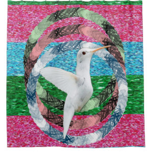 Shower Curtain Bird