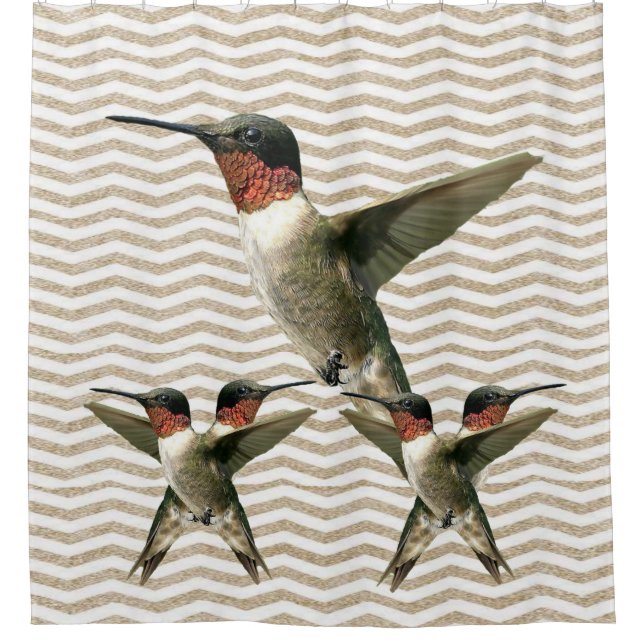 Shower Curtain Bird (Front)