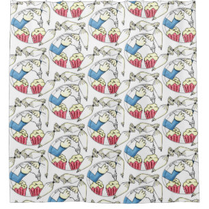 Shower Curtain Cake Decorator