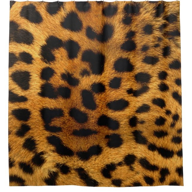 Shower Curtain/Cheetah Print (Front)