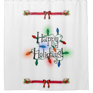 Shower Curtain Christmas