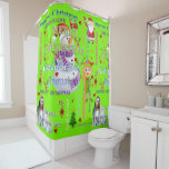 Shower Curtain Christmas Snowman<br><div class="desc">Something for everyone offers customized personalized items especially for you designed to enhance the beauty of your home or a loved one. This uniquely designed children’s shower curtain will not only impress your friends and family. It will make your bathroom look spacious and inviting. Children will enjoy bathing and getting...</div>