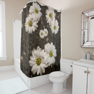 Shower Curtain Daisy
