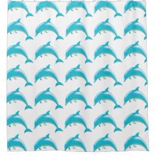 Shower Curtain/Dolphins