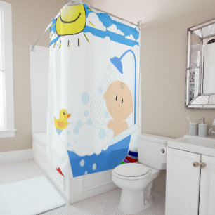 Shower curtain Ducks