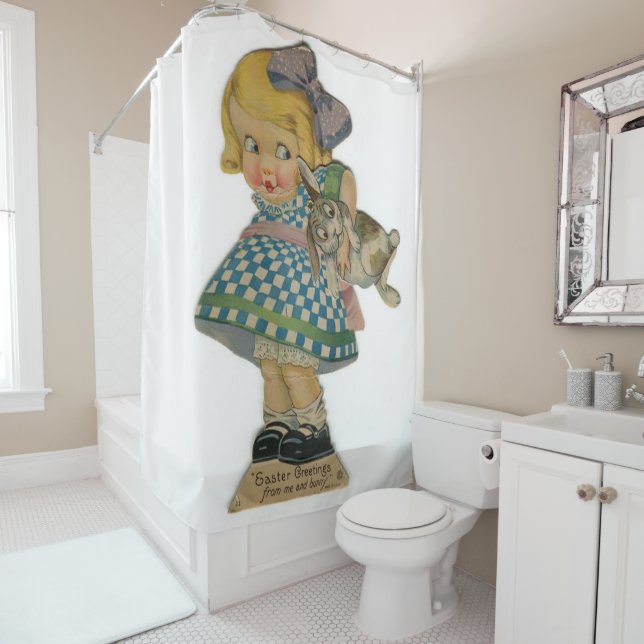 Shower Curtain Easter (In Situ)