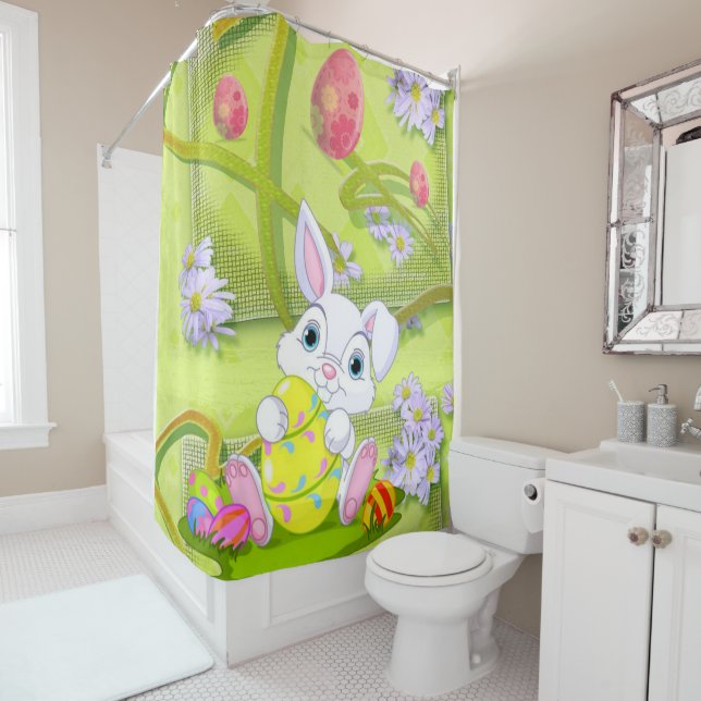 Shower Curtain Easter (In Situ)