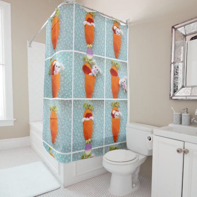 Shower Curtain Easter (In Situ)