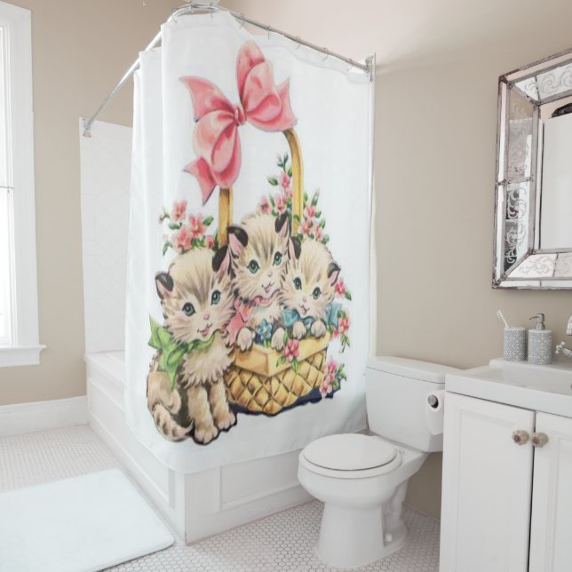 Shower Curtain Easter (In Situ)