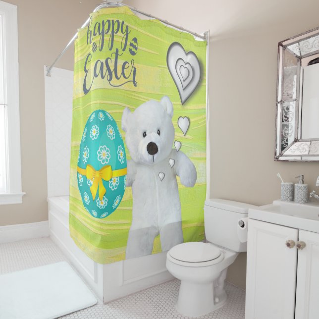 Shower Curtain Easter (In Situ)