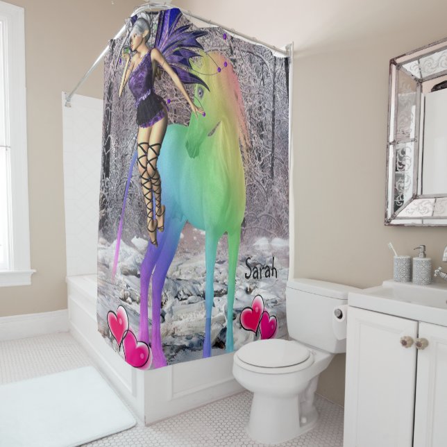 Shower Curtain Fairy (In Situ)