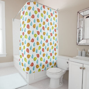 Shower Curtain-Falling Leaves
