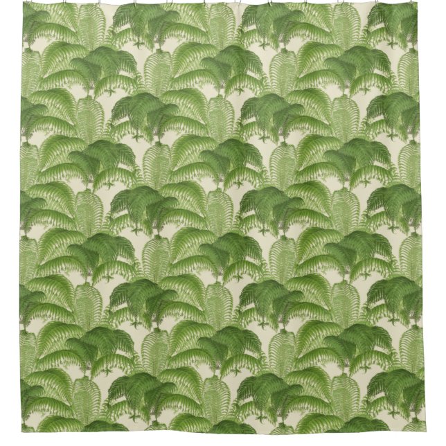 Shower Curtain ~ Ferndale ~ Cheescake (Front)