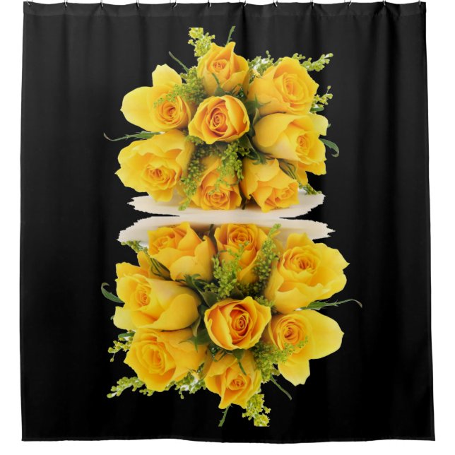 Shower Curtain Floral (Front)