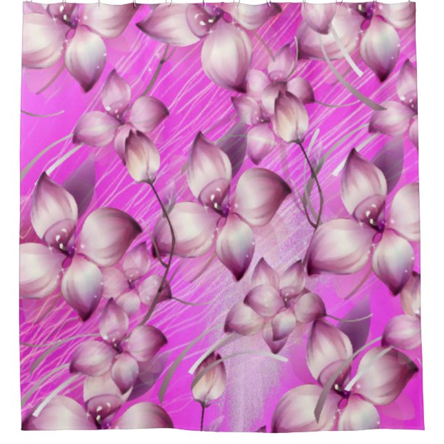 Shower Curtain Floral (Front)