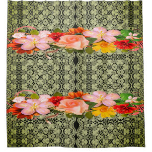 Shower Curtain Floral