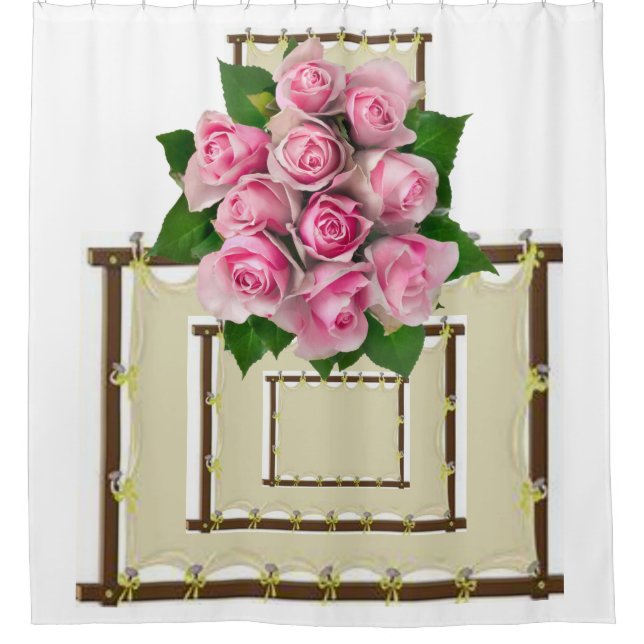 Shower Curtain Floral (Front)