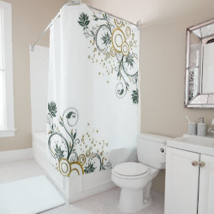 Shower Curtain Floral