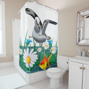 Shower Curtain Floral