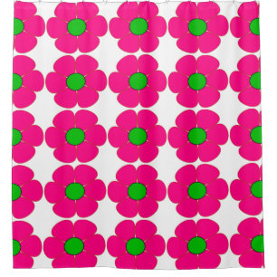 Shower Curtain/Flowers